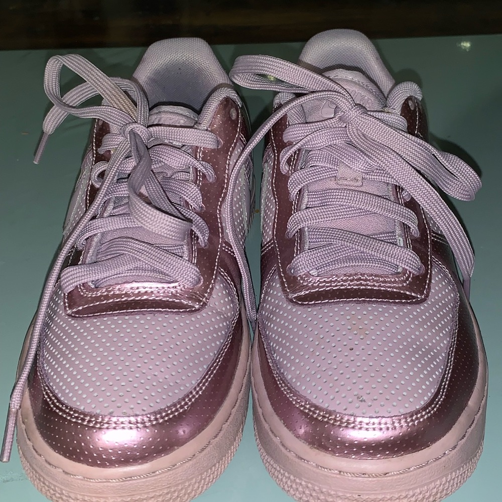 metallic Nike Air Force 1